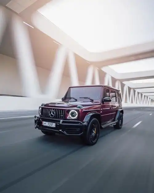 【图】amg g63 红色大g威武霸气._奔驰g级论坛_汽车之家论坛