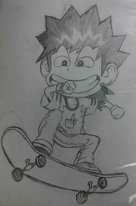 笔画初中美术作品简笔画适合初中画画的图片初中美术简笔画集共112页