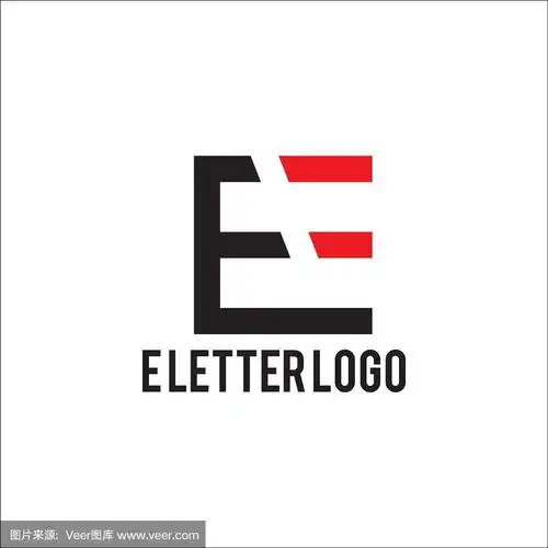 e字母标识设计
