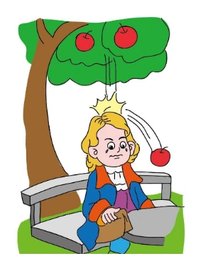 牛顿与苹果的故事的主要内容长期以来,牛顿认为,一定有一种神秘的力
