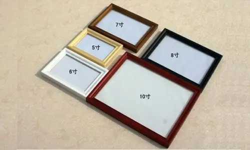 实木相框20寸16寸12寸10寸8寸7寸挂墙摆台欧式创意儿童画框包邮
