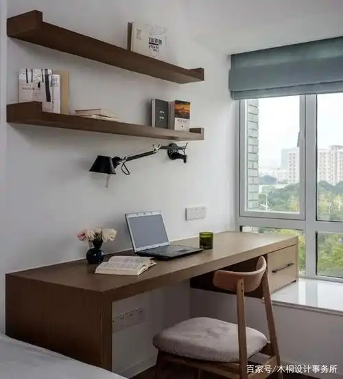 家里面积小,就不要做独立书房了,这些角落千万别浪费!
