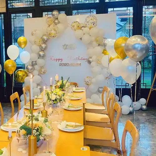告白生日布置派对气球节日布置年会商务酒会布置套餐浪漫惊喜上门布置
