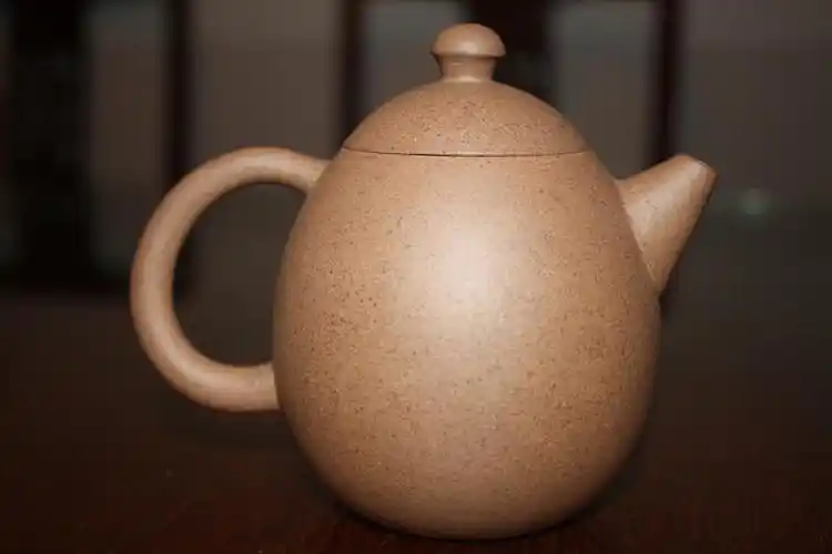 【图】王明康紫砂壶"龙蛋壶",原矿,绿泥,有证书,拍品信息,网上拍卖