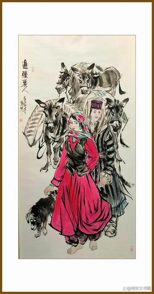 李紫妍,又名李亦非,80后美女画家,被称为书画界的"刘亦菲.