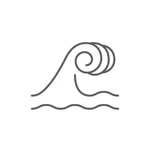 海浪线图片-海浪线素材-海浪线插画-摄图新视界