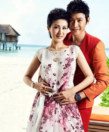 【图】鲍蕾和陆毅的结婚照遭曝光 回顾两人的相恋历程