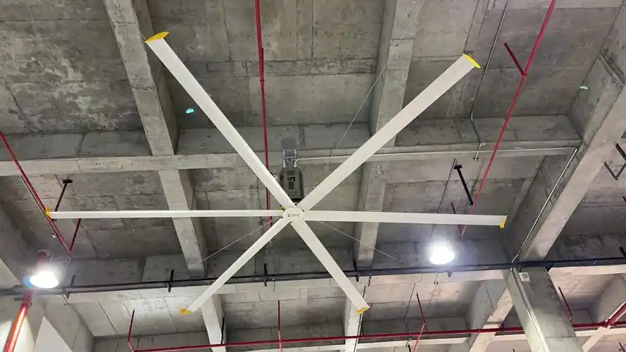 恒爽达仓储型降温工业风扇  车间直流定制通风大型吊扇