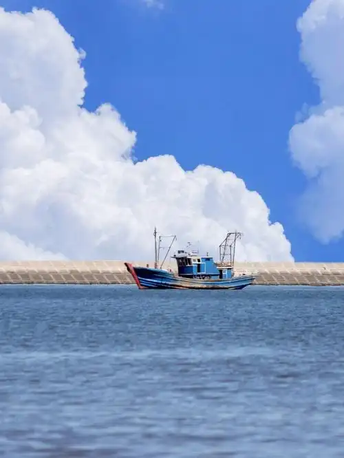 天津滨海海边的夏天永不停歇