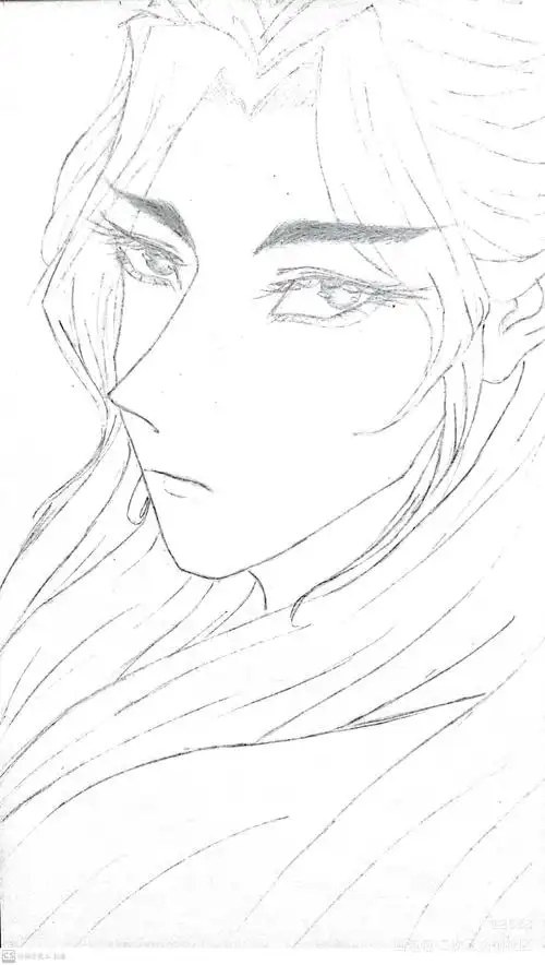 沈蘭舟_唐酒卿将进酒沈泽川沈兰舟手绘古风绘画作品