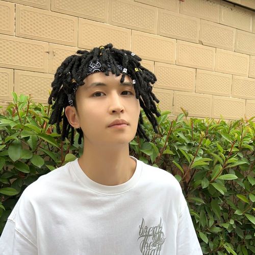 黑人烫假发男脏辫套头式欧美短发夸张演外国扮酷朋克造型演出假发