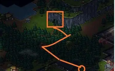 烟雨江湖落霞镇山洞怎么过去进去山洞方法介绍