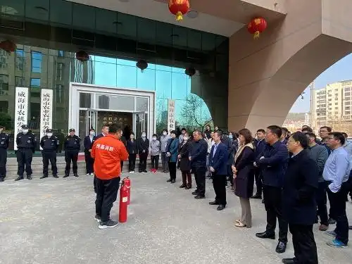 市农业农村局组织开展消防安全应急演练