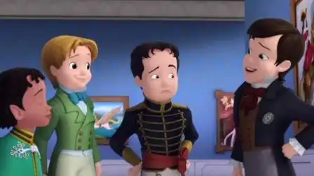 跳冰舞比赛要组成搭挡,苏菲亚和雨果两人成了搭挡