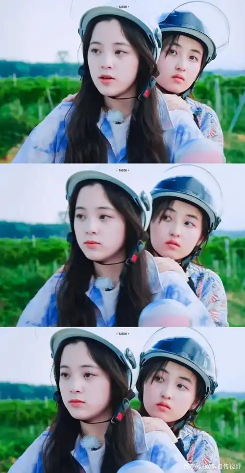 欧阳娜娜和张子枫这对姐妹花,像极了一部盛夏青春片