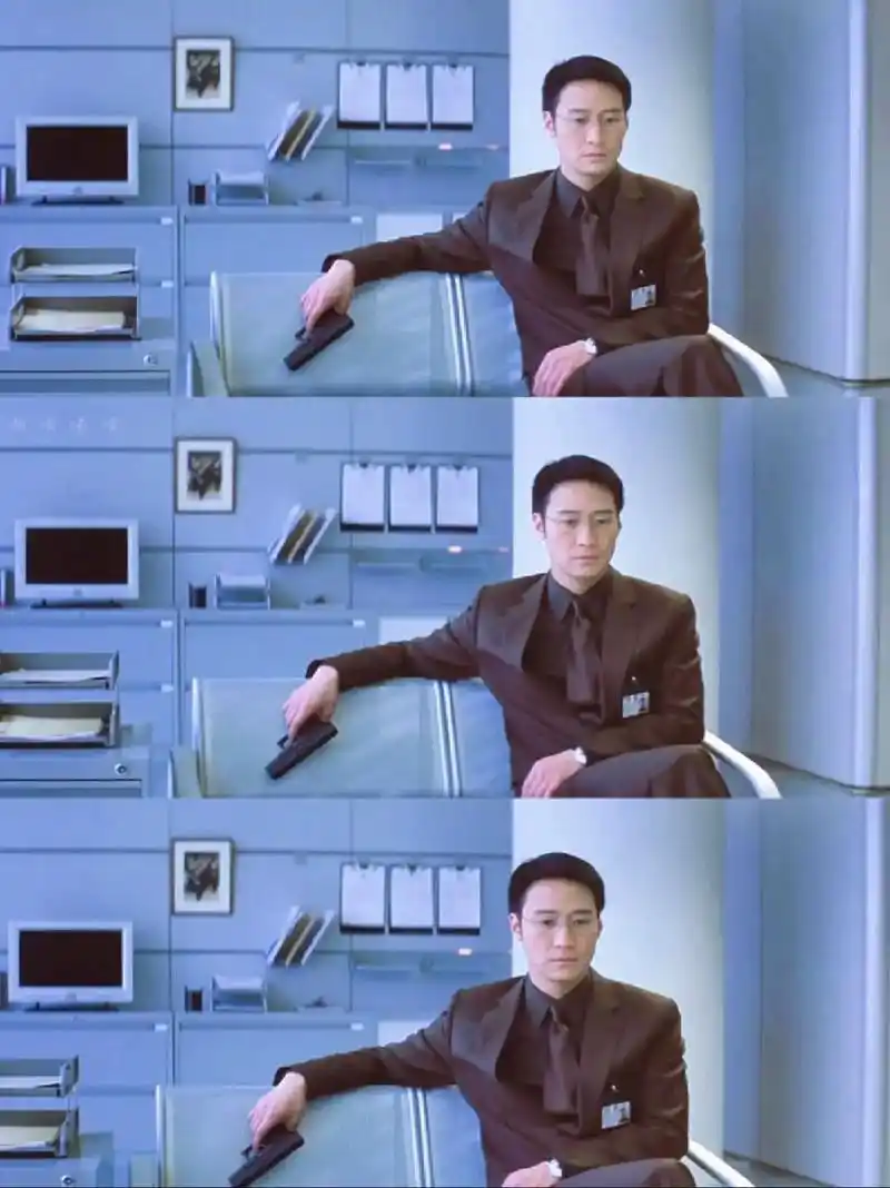 杨锦荣作为警队高层,其佩戴的瑞宝表与角色特