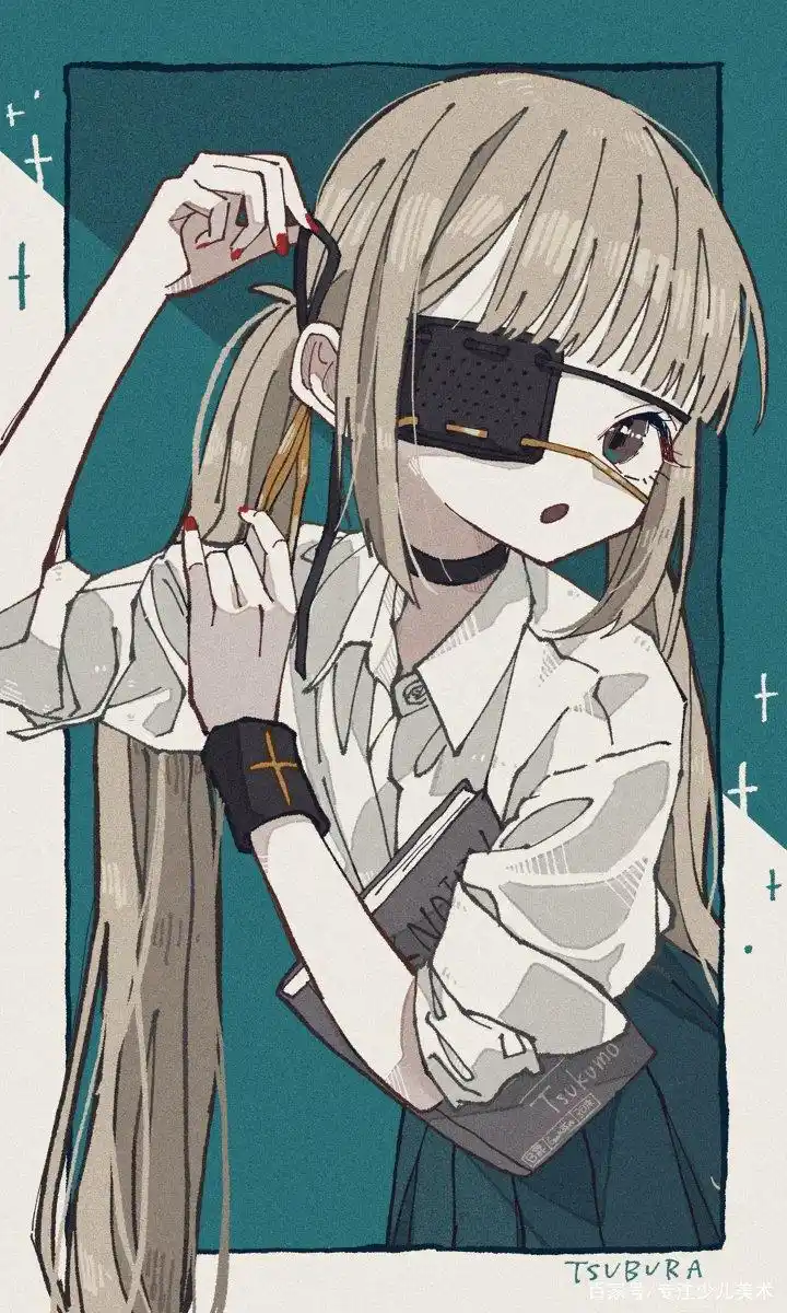 难得一见的动漫人物插画,小女生的最爱!