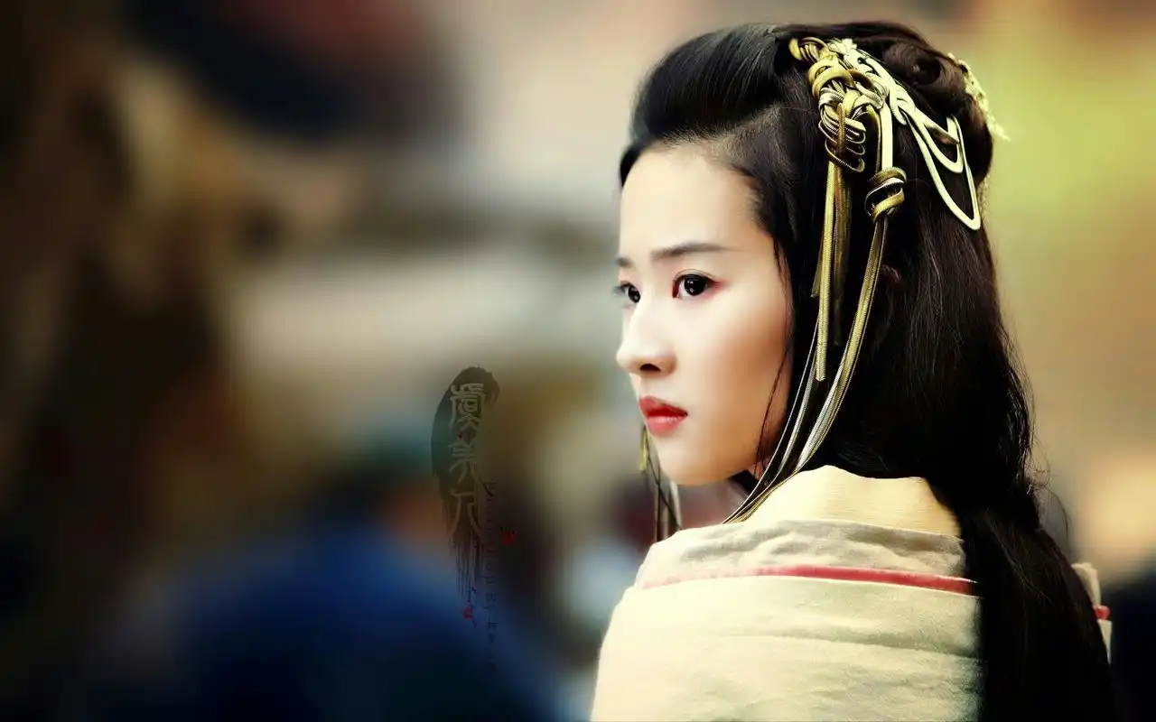 刘亦菲,古装美人,虞姬,鸿门宴