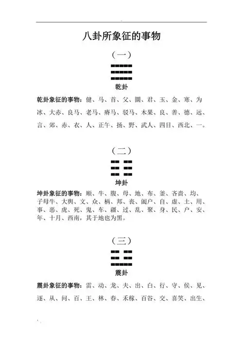 八卦类象的原型八种天象(二)