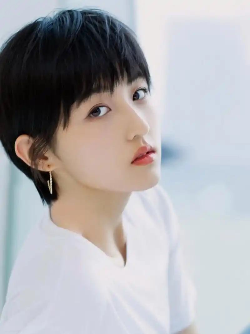张子枫短发～奶酷甜飒的女生短发发型 张子枫短发～奶酷甜飒的女生