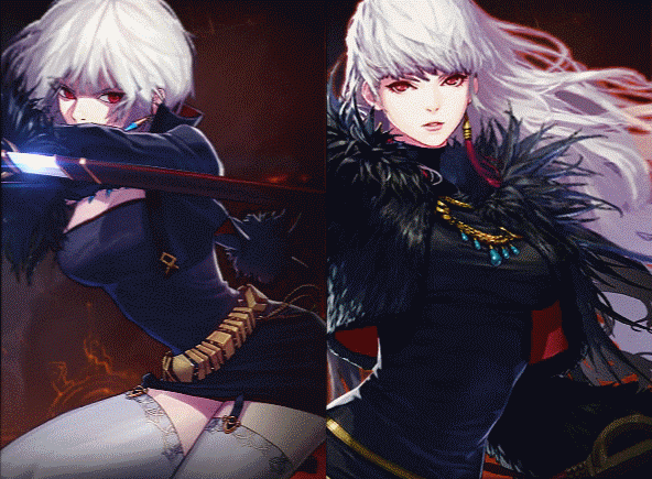 大佬们求这张女鬼剑立绘图