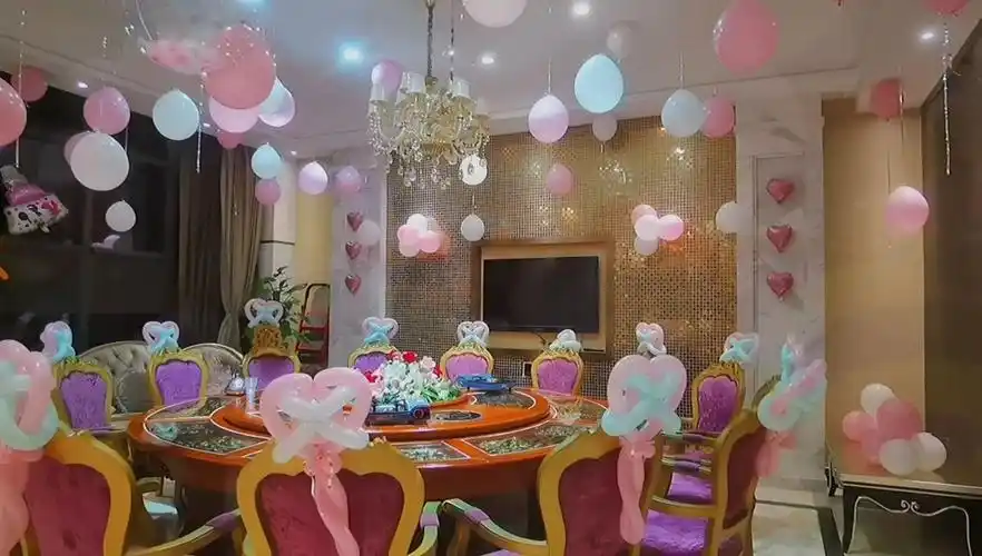 12岁生日包厢布置