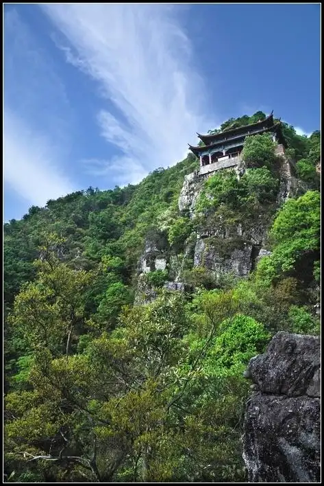 家乡的八宝山风光