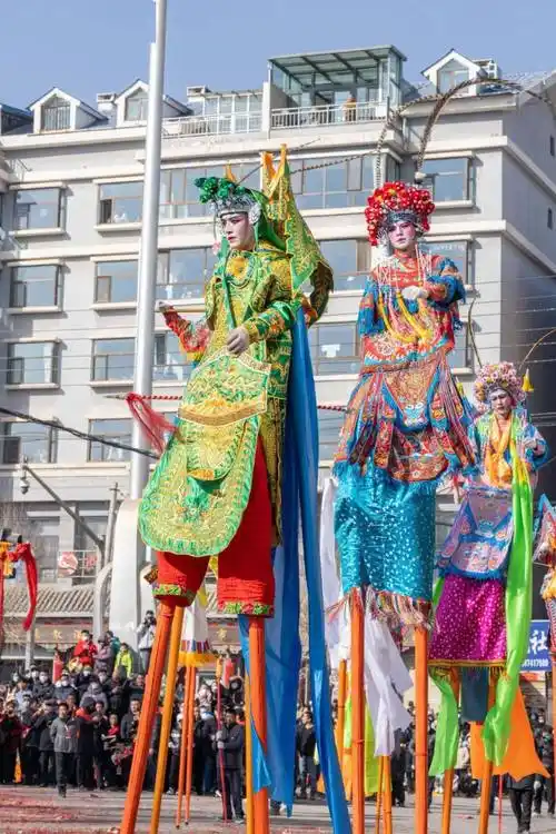 西宁这里上百场社火,高跷,高台···安排表来了_展演_湟中_内容