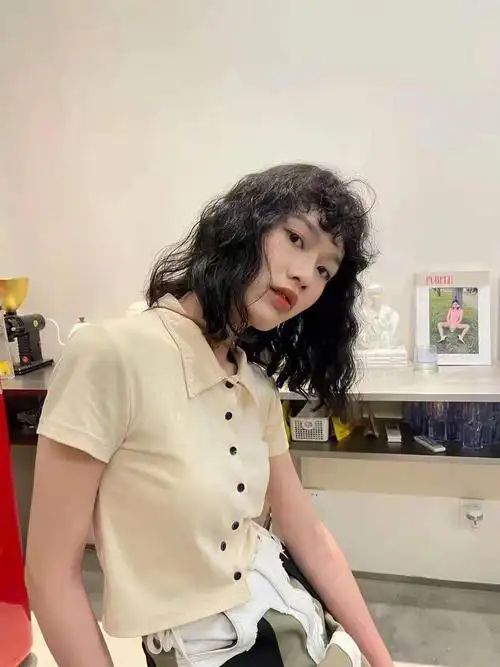 复古英伦风法式烫发发量少的女生建议收藏