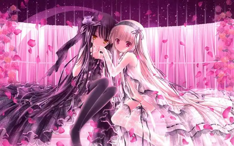 唯美动漫美少女图片壁纸超清