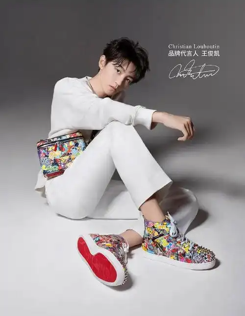 louboutin宣布王俊凯成为首位品牌代言人王俊凯简直是青春阳光的代