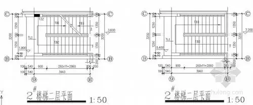 [分享]楼梯构造详图cad资料免费下载