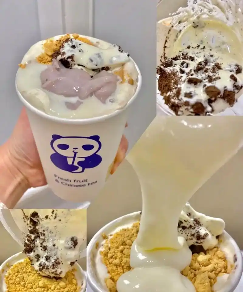 咸香芝士奶盖 超厚黄 - 抖音