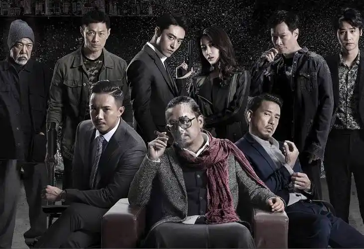 ptu机动部队电视海报设计:黑帮篇/独白篇