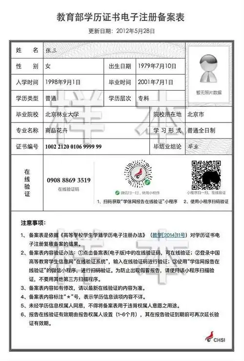 什么是在线验证报告和电子注册备案表?_学信网