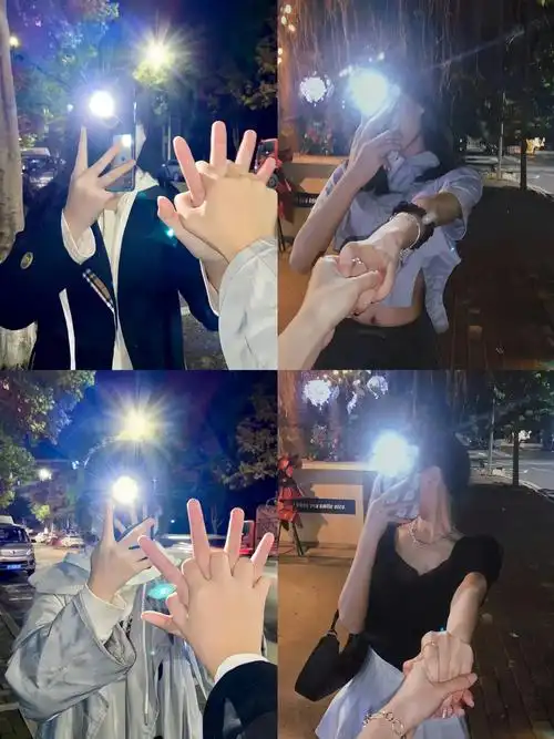 姐妹们,快喊好闺蜜一起拍这个牵手照!这样拍氛围感直接拉满! - 抖音