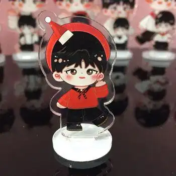 团立牌q版马嘉祺刘耀文宋亚轩圣诞节周边卡通双面 c款严浩翔10cm一个