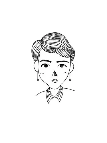 人物肖像卡通简笔画