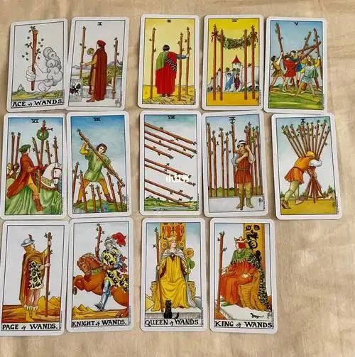 第一次打开塔罗牌