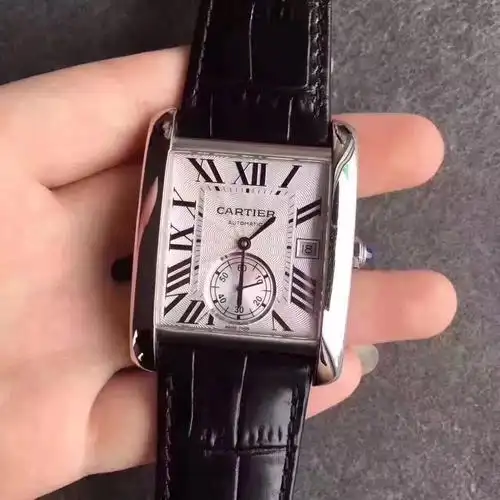 卡地亚坦克腕表,明星刘德华代言的经典款式