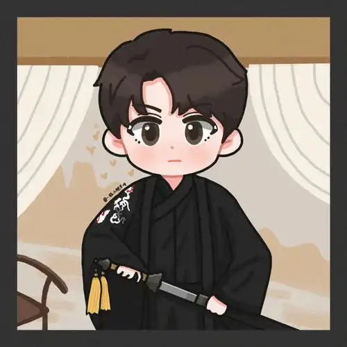 卡通可爱林彦俊