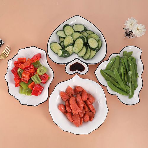 盘子陶瓷家用菜盘创意酒店餐厅盘子网红菜盘早餐盘水果点心盘包邮
