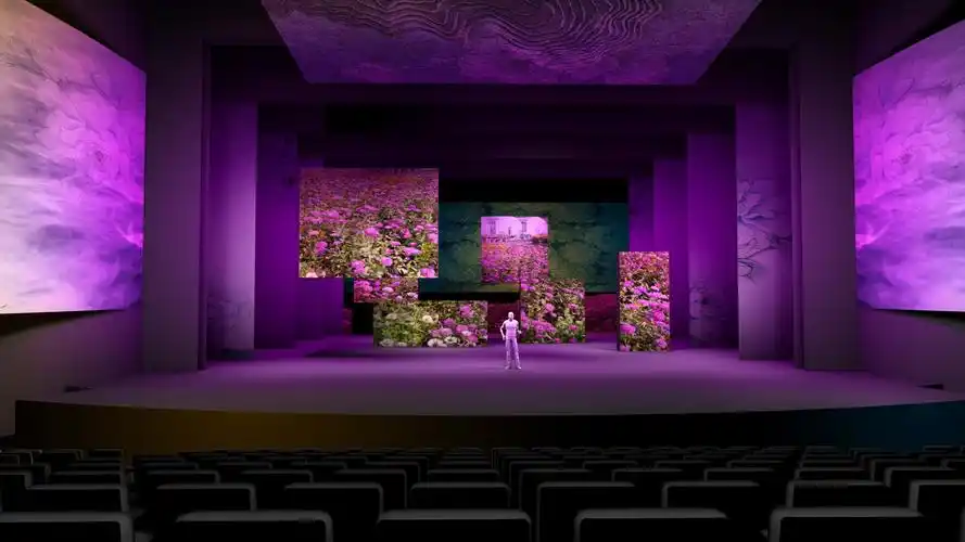 洛阳牡丹节开幕式《丝路花雨》|空间|舞台美术|s_g_design - 原创作品