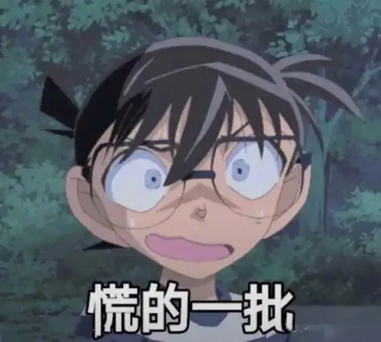 名侦探柯南 #柯南 #表情包 #沙雕