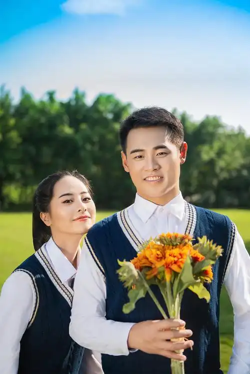 客照欣赏·情侣照校园清新系列