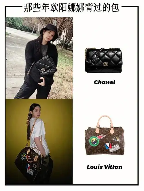 欧阳娜娜背过的包包合集你喜欢哪一个