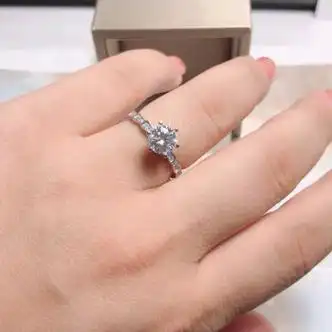 【1克拉】蛇骨钻戒 9号