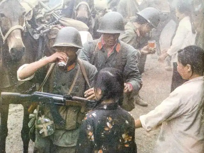 以图片诉说战斗一一来自对越自卫反击战现场图片