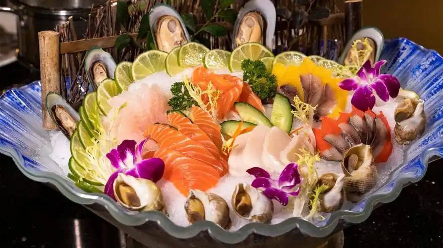 龙岗坪山自助餐五星级酒店100菜品118元抢228元金茂园大酒店1大1小