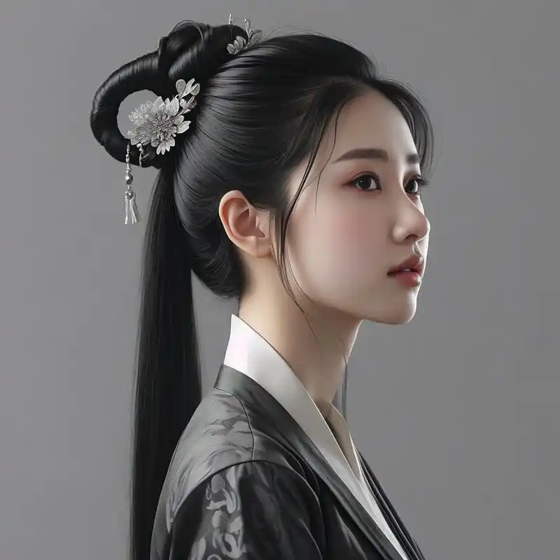 9369♀15真人风女生侧颜头像,绝美收藏99 分享一组超美的真人